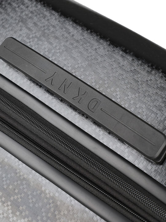 DKNY Großer Hartreisekoffer Schwarz mit 4 Rädern