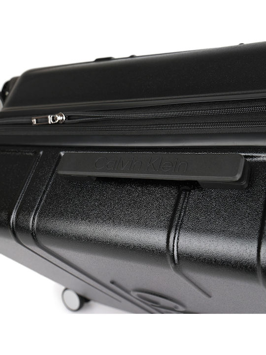Calvin Klein New Light Large Hard Black Suitcase With 4 Wheels