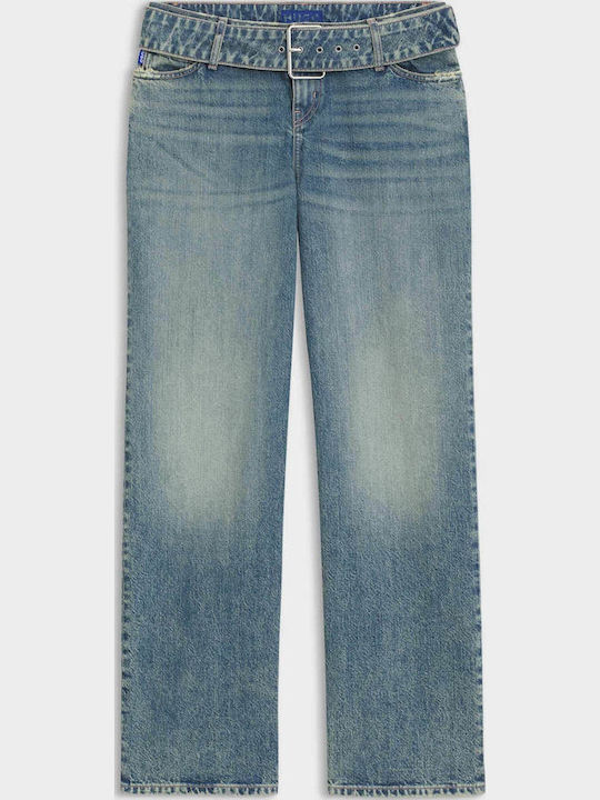Γυναικείο Jean Παντελόνι Medium Aged Denim