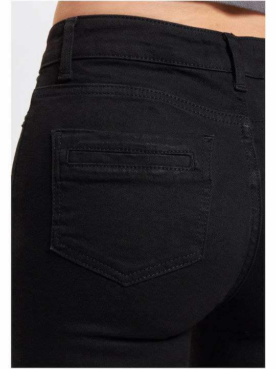 Γυναικείο Jean Παντελόνι Καμπάνα σε Bootcut Εφαρμογή Black