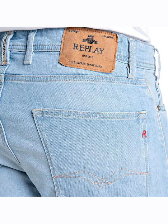 Herrenshorts Jeans Blue