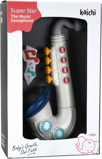 Lean Toys Πνευστό Μουσικό Παιχνίδι Saxophone