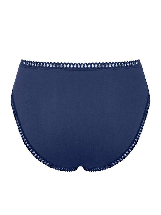 Βαμβακερά Women's Slip 3Pack Blue