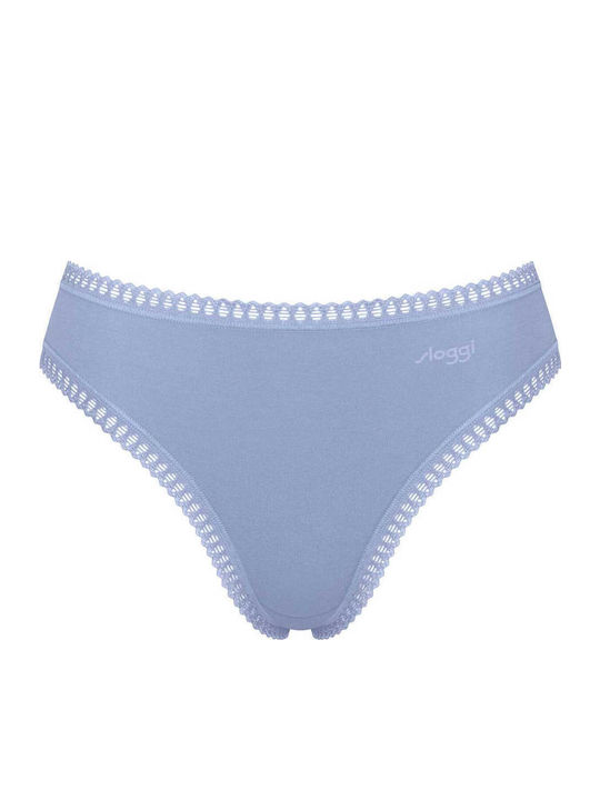 Βαμβακερά Women's Slip 3Pack Blue