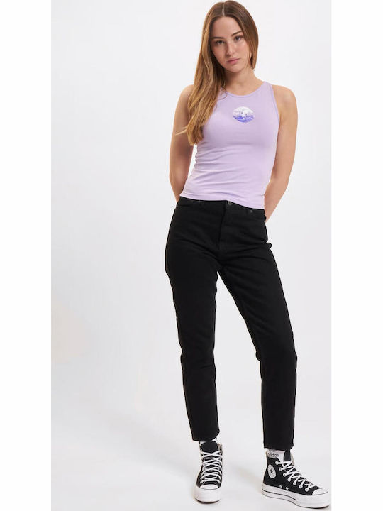 Γυναικεία Αθλητική Μπλούζα Αμάνικη Lilac