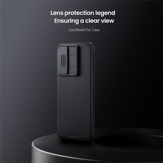 Nillkin Camshield Pro Umschlag Rückseite Samsung Galaxy S25 Edge 5g Schwarz