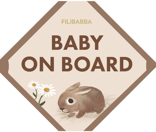 La Millou Baby on Board Sign with Sticker