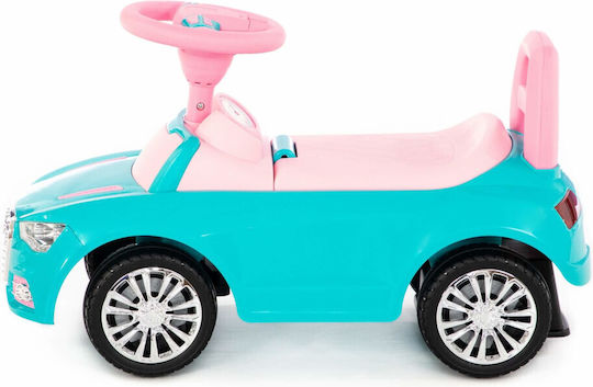 Ecotoys Super Car 2A Baby Push Walker for 12+ Months Light Blue