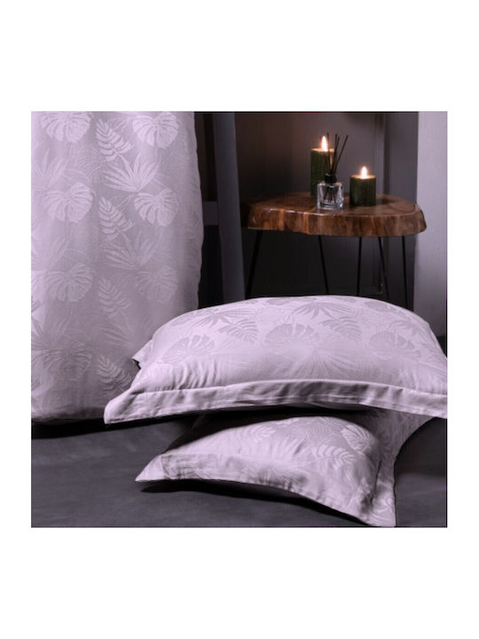 First Choice Set Husă de Pilotă Dublă cu 4 Fețe de Pernă & 1 Cearsaf 200x220 Liliac