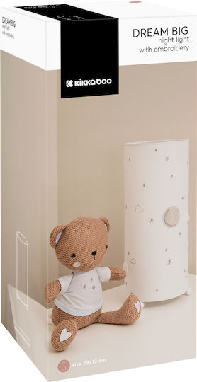 Kikka Boo Kikka Boo Nursery Night Light LED Dream Big Beige Power