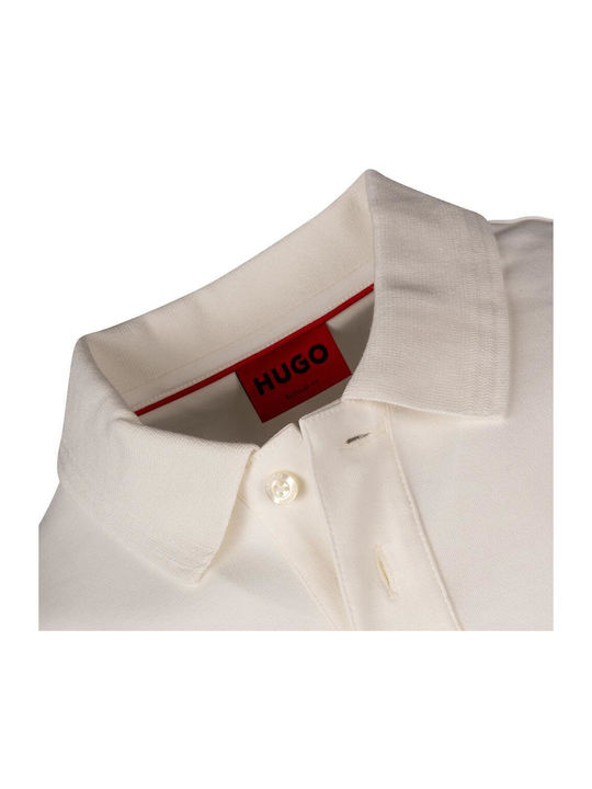 Deabono Polo Herrenbluse Kurzarm Ecru