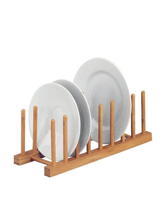 Στραγγιστήρι Νεροχύτη Ξύλινο Μπεζ 34x12.5x12cm
