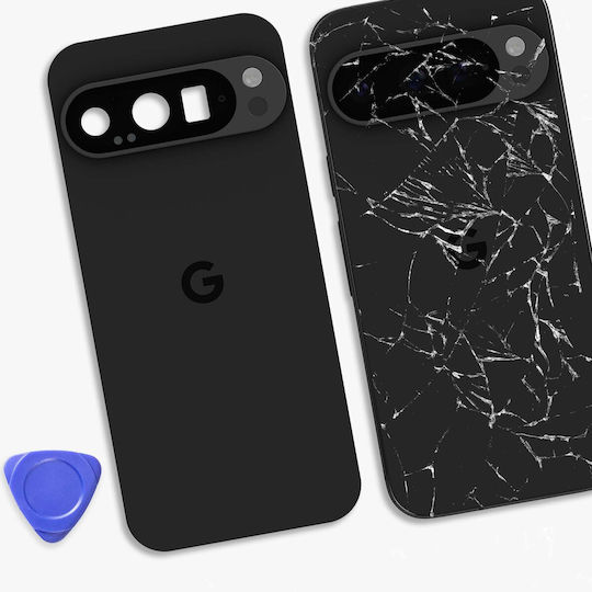 Google Rear Glass Google Pixel 9 Pro Original Service Pack Black