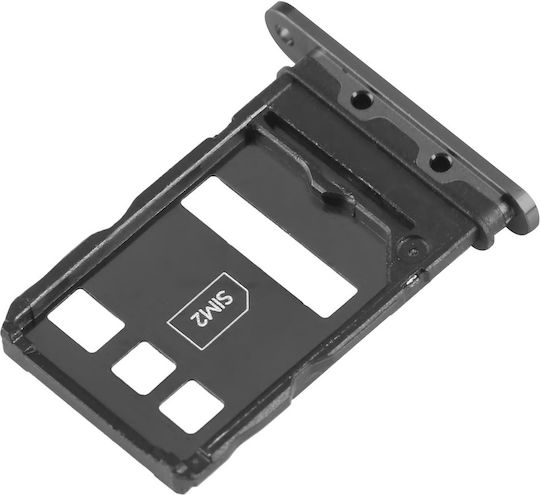 Clappio Sim Card Tray Honor Magic 5 Pro Dual Nano Sim Black