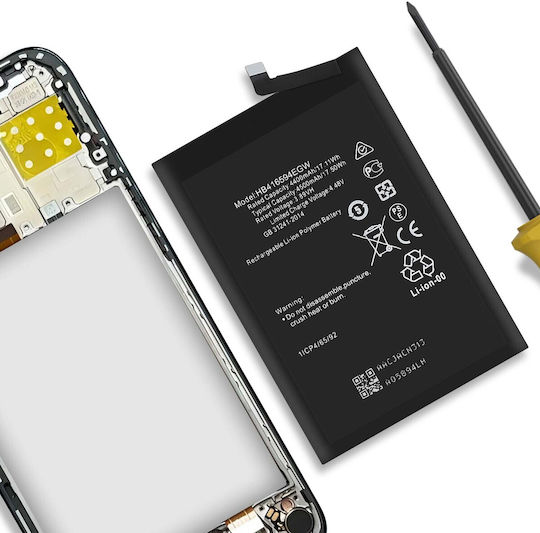 Clappio Internal Battery Honor 200 Lite 4500mah Model Hb416594egw Black