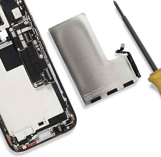 Clappio Вътрешна Батерия iPhone 16 Pro 3582mAh Модел 22038 Сребриста
