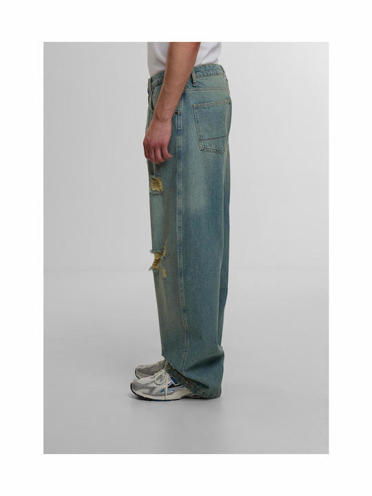 Ανδρικό Παντελόνι Τζιν με Loose Εφαρμογή Vintage Blue