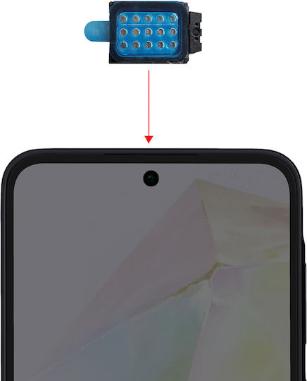 Clappio Interner Lautsprecher Samsung Galaxy A35 A34 A33 Schwarzes