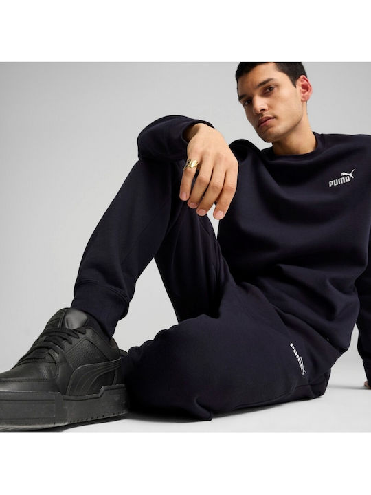 Sweatpants with Elastic Black