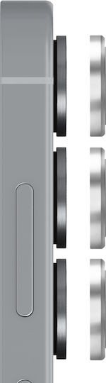 Avizar Camera Tempered Glass Samsung Galaxy S25 Plus Anti-scratch Silver