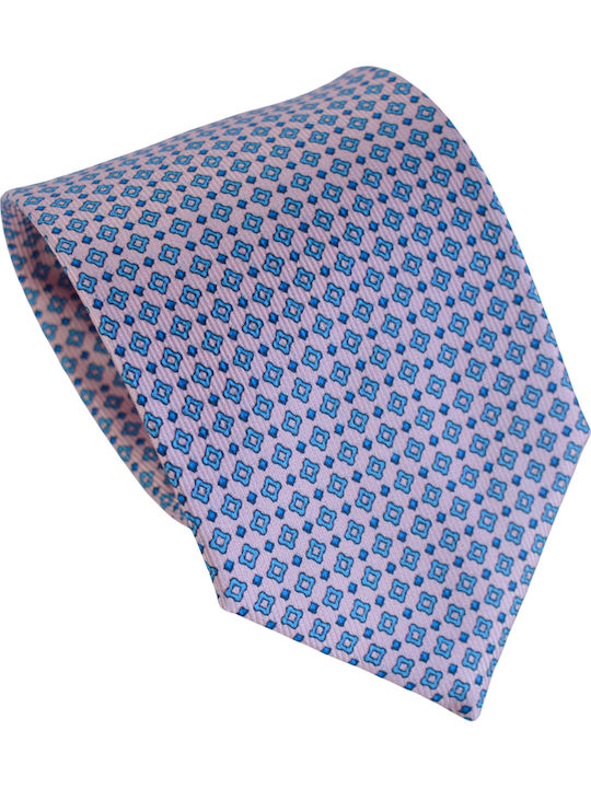 Pierre Cardin Men's Tie Silk Printed in Pink Color