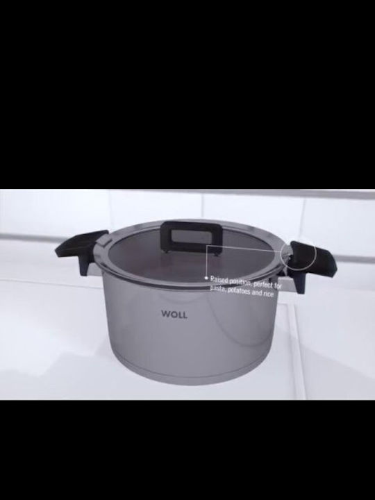 Woll Concept Tiefer Edelstahl-Topf 7.6Es / 24cm