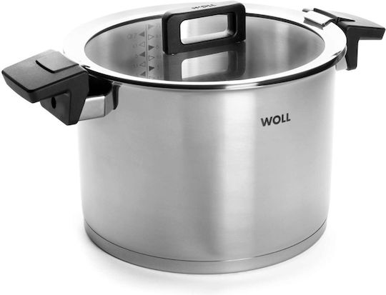 Woll Concept Βαθιά Ανοξείδωτη Κατσαρόλα 7.6lt / 24cm