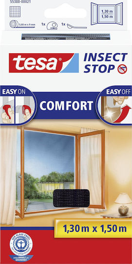 Tesa Comfort Σίτα Παραθύρου με Σκρατς Σταθερή 150x130cm Tesa Comfort Σίτα Παραθύρου με Σκρατς Σταθερή 150x130cm