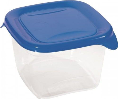 Curver Food Container “fresh&go” Square 0.45l Blue Transparent