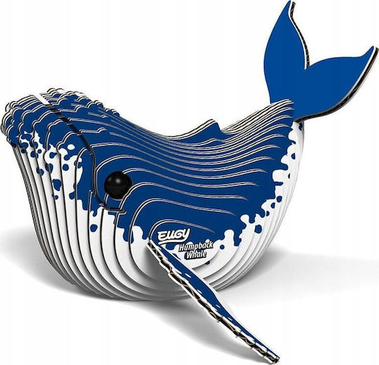 Eugy Paper Construction Toy 3D from Cardboard Whale for Children 6+ years old+ Years