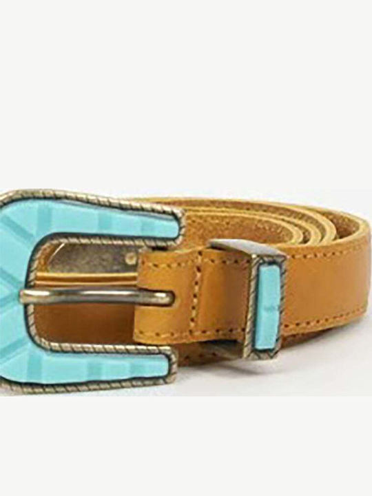 Leather Women's Belt Multicolour