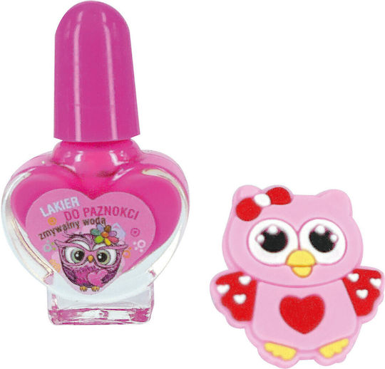 Rosa Eulen Nagellack 5ml