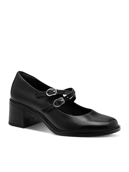 Black Heels with Strap