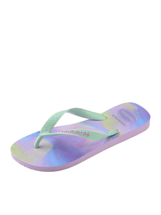Top Fashion Σαγιονάρες σε Μωβ Χρώμα