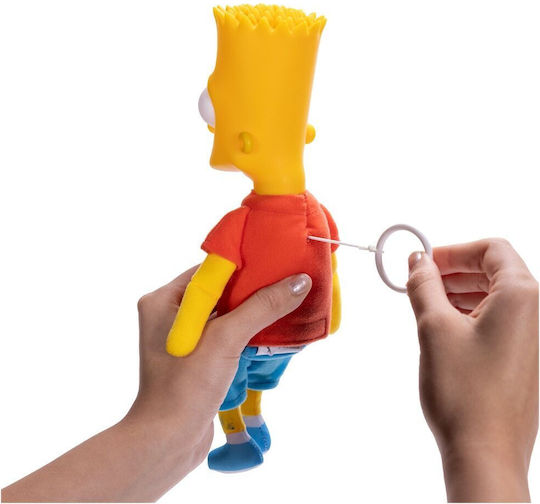 English Simpsons Shelf Talkers Bart Plush Toy Height 33cm