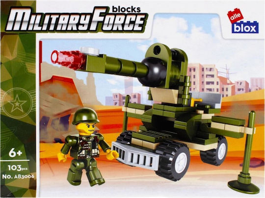 Alleblox Alleblox Bauklötze Military Force Für 6+ Jahre 98 Stück