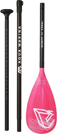 Aqua Marina Sports Iii Paddle for Sup Coral