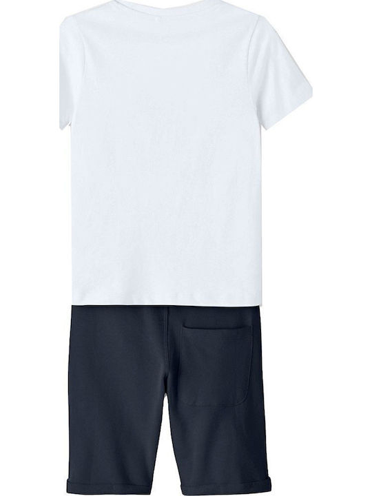 Kids' Set with Shorts Summer 2pcs White
