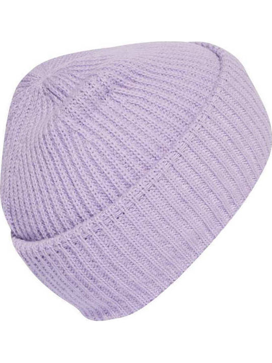 Cuff Beanie Unisex Căciulă Tricotat în culoarea Lila