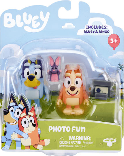 Jucărie Miniaturală Bluey Pentru 3+ Ani (Diverse Modele)