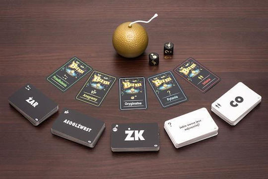 Board Game Tik Yes Bum - Explosive Party for 2+ Players 12+ Years Old (PL) Piatnik