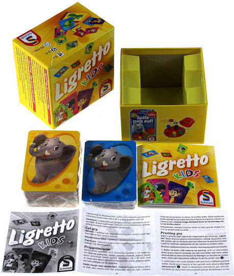 Επιτραπέζιο Παιχνίδι Ligretto Kids για 2-5 Παίκτες 5+ Ετών (EN) Schmidt Spiele