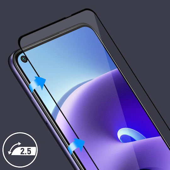 Xiaomi Redmi Note 9T 5G 9H Folie Tempered Glass Akashi Neagră