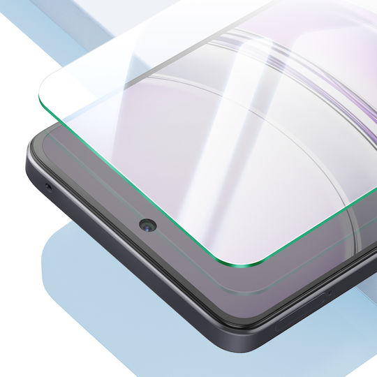 Avizar Tempered Glass Realme 14x C75 Hardness 9h Anti-scratch Beveled Transparent