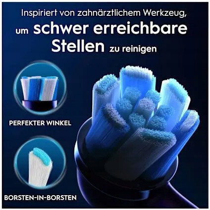 Oral-B iO Ultimate Clean Ersatzköpfe für Schwarz 4 Stück