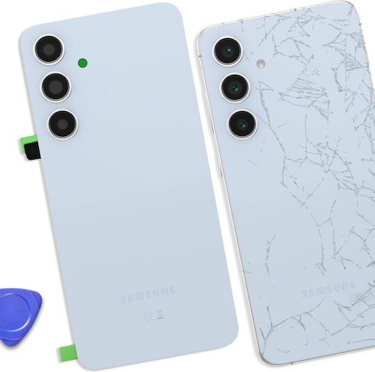 Clappio Replacement Rear Cover Samsung Galaxy S24 Fe Blue