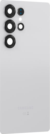 Samsung Rear Window for Samsung Galaxy S25 Ultra Original Service Pack Silver