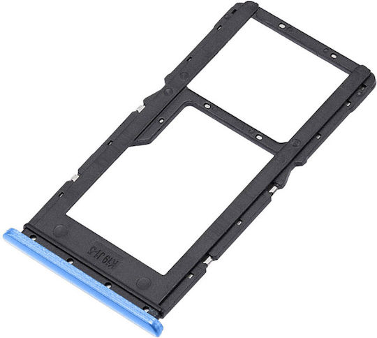 Clappio Sim Kartenhalter Xiaomi Redmi Note 11S 5G Nano Sim Slot Blau