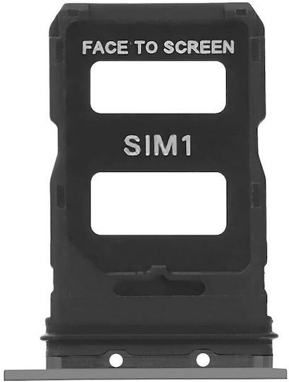Clappio Sim Card Tray Xiaomi 13 Pro Nano Sim Slot White