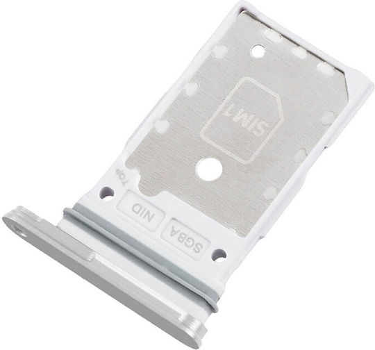 Clappio Sim Card Drawer Samsung Galaxy S24 Fe Nano Sim Slot Silver